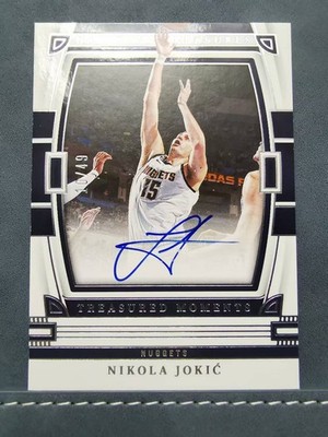 Nikola Jokic 2022-23 Panini National Treasures Treasured Moments Auto /49