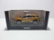 Miniature car 1/43 Norev DS AUTOMOBILES DS7 CROSSBACK 2017 Gold el car