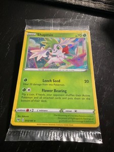 Shaymin 015/185 Sword & Shield Promo Cosmos Holo