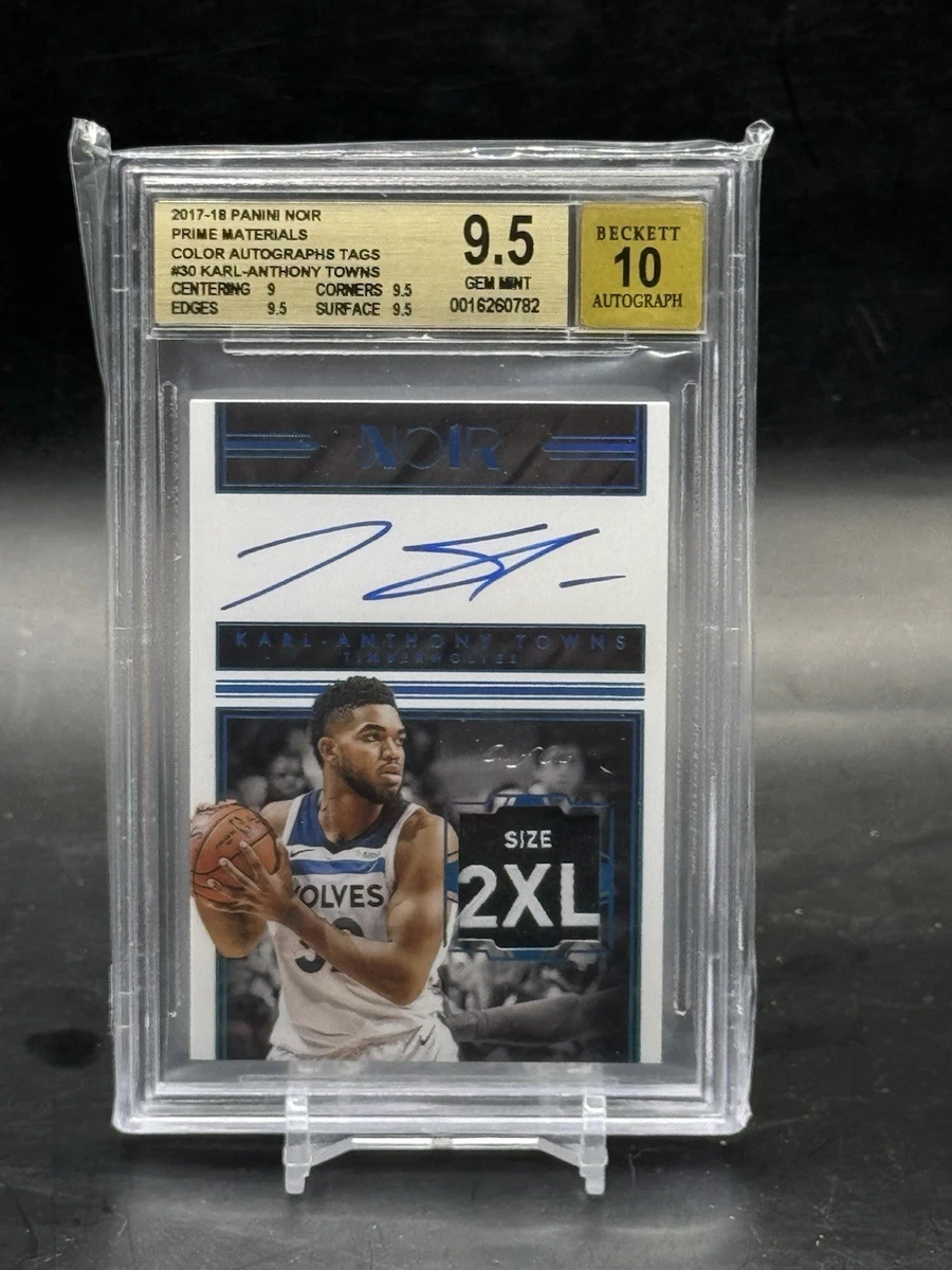 Karl Anthony Towns Basketball Trading Cards Memorabilia Sports