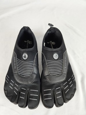 3T Barefoot Max Body Glove Cinch Water Shoes Toe Athletic Black