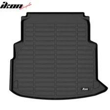 Fits 2024-2025 Benz W214 E-Class Sedan TPE Waterproof Rear Cargo Trunk Tray Mats