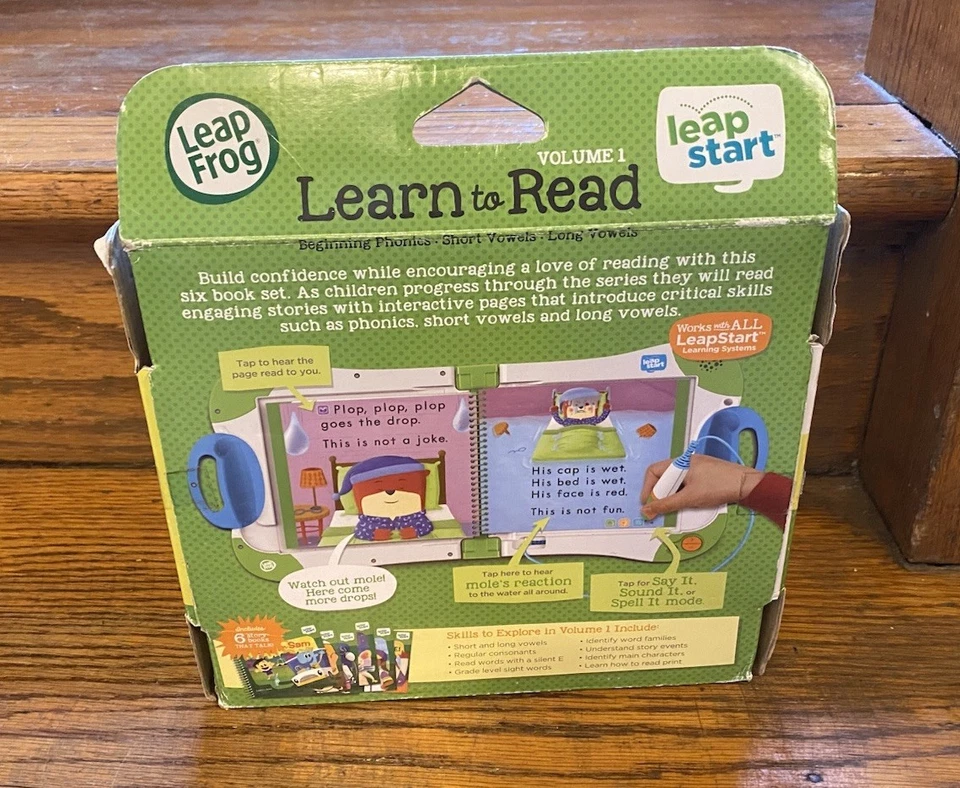 Leap Frog Leap Start 3D Learn to Read Volume 1, Green NOB - Image 3 of 4