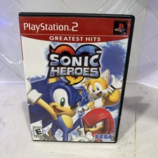SEGA Sonic Heroes Greatest Hits Sony PlayStation 2 PS2 NTSC-U/C E Sonic