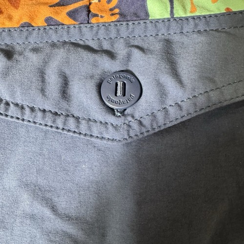 Patagonia Herren Gr. 36 Stretch Boardshorts 7,5 Schrittlänge Navy Blätter Print - Bild 8 von 13