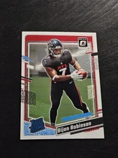 🔥🔥Bijan Robinson 2023 Donruss Optic Base Rookie #206 Falcons🔥🔥