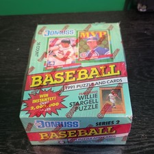 Donruss 1991 MLB Baseball Series 2 Sealed Box Featuring Willie Stargell Puzzle