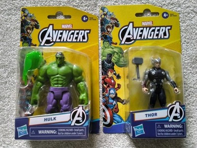 2x Marvel Avengers Actionfiguren Hulk + Thor von Hasbro Neu & OVP