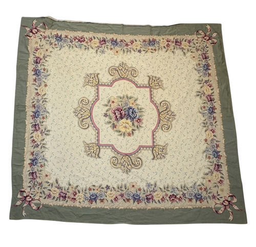 VTG Jules Pansu Style Bedspread Tapestry Made in France Queen/King - Picture 1 of 8