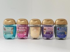 Bath  Body Works Disney Princess Pocketbac Hand Sanitizer Refill Complete Set 5