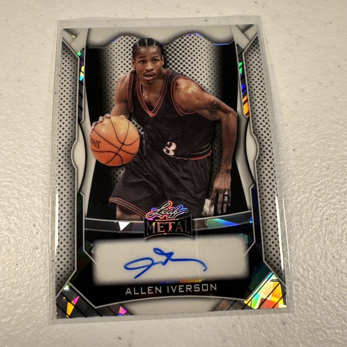 Allen Iverson Autograph Basketball Cards for sale | eBay