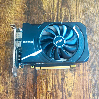MSI GTX 1050 Ti 4GB + Intel Core i5-7400  zusammen 45 