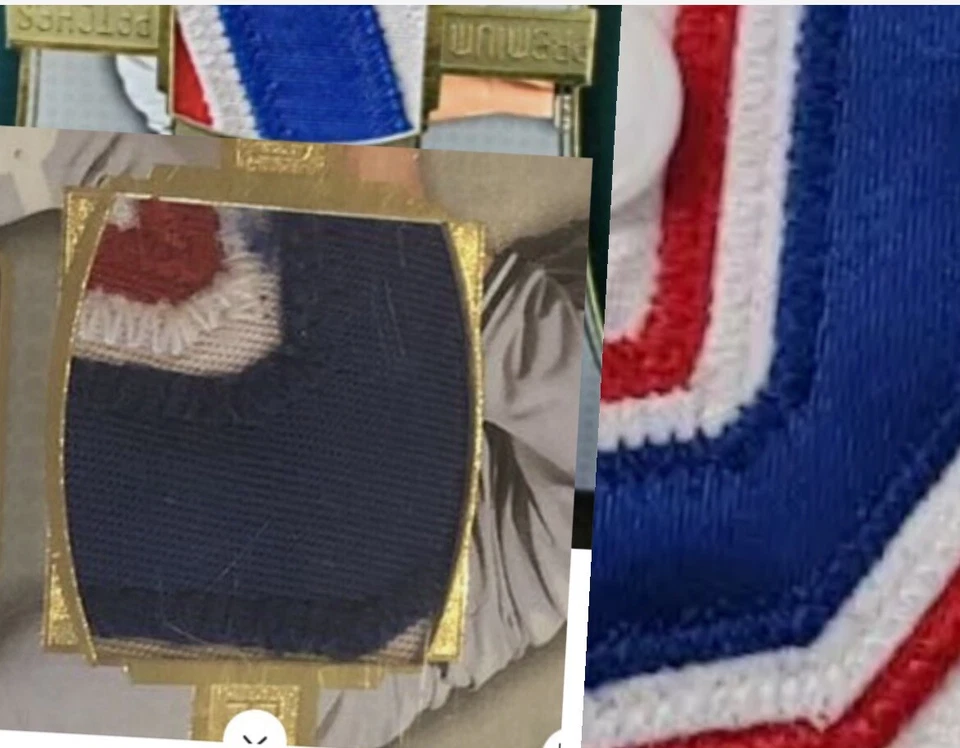 Jason Giambi 2004 SP Game Used Premium Patches /50 Team USA Jersey?? - Image 4 of 4