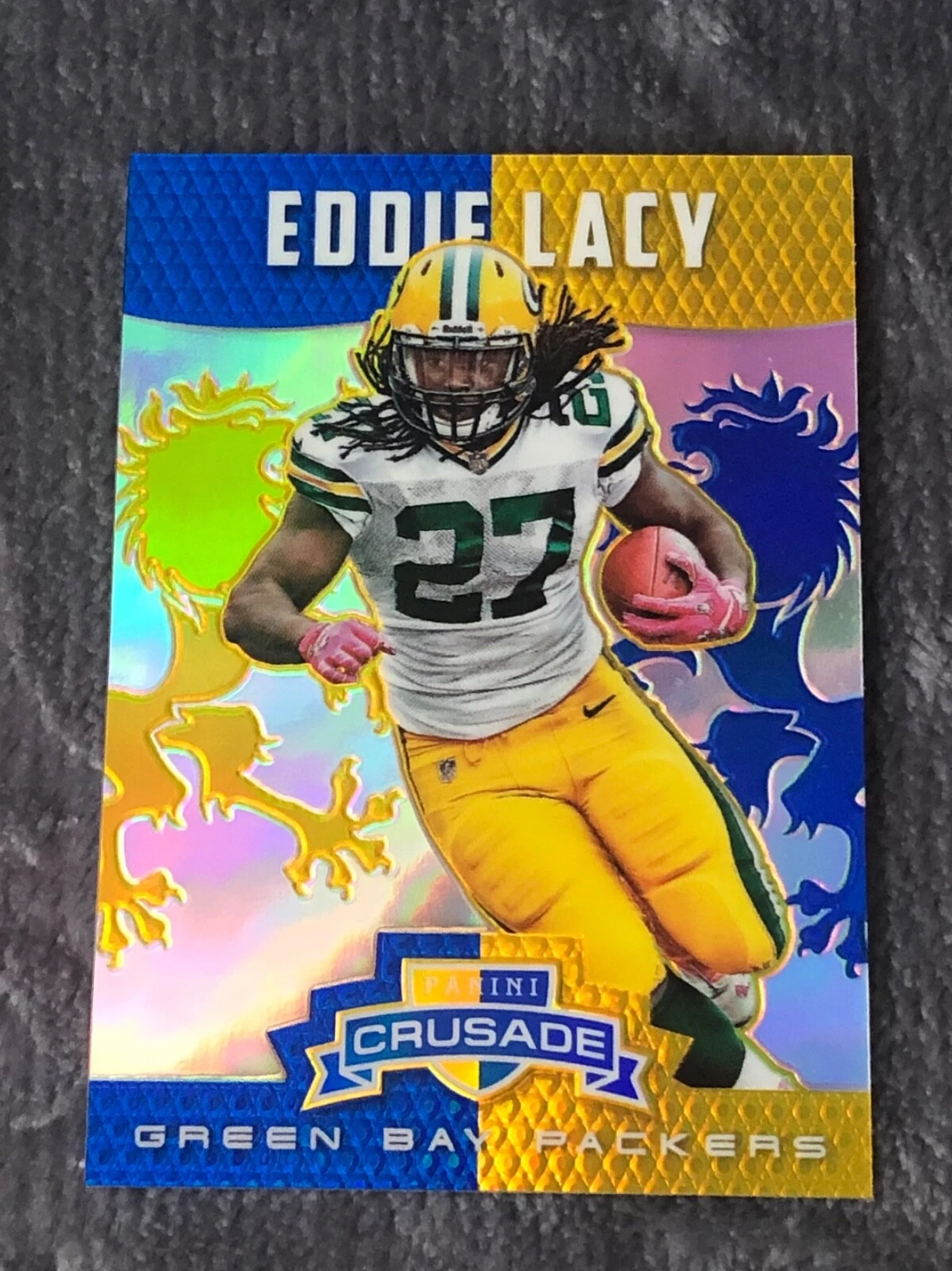 Eddie Lacy trading card