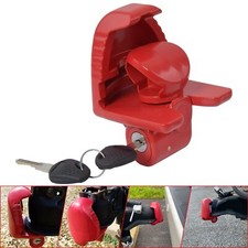 High Security Hitch Lock Caravan Trailer Hitch Coupling Tow Lock Universal W/Key
