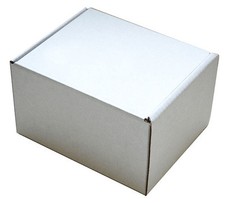 White Cardboard Boxes Small Parcel Postal Mailing Shipping 152mm x 127mm x 95mm