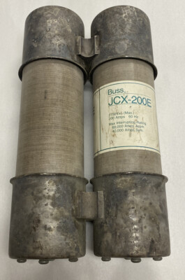 Cooper Bussmann,JCX-200E, FUSE 2750V 200AMP 