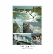 AK Ansichtskarte Saint-Malo / Tempete d´Equi...