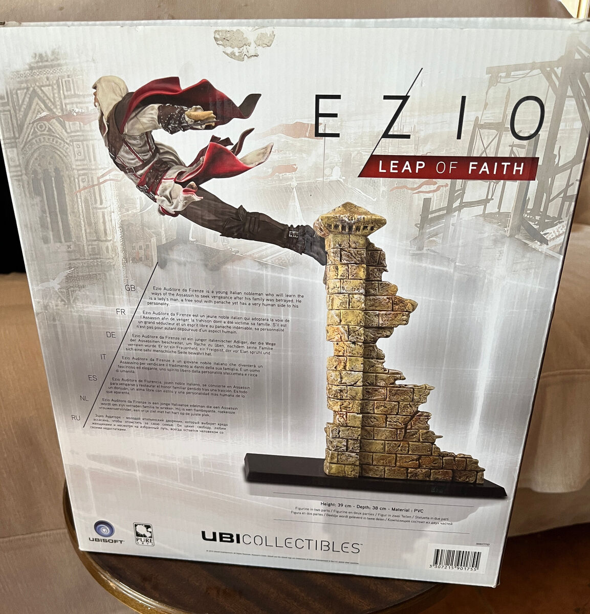 Ubisoft Collectibles Assassin's Creed II Ezio Leap Of Faith Statue