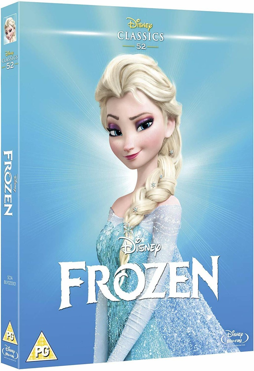 FROZEN [Blu-ray] (2013) Animated Disney Movie w/ Slipcover Art