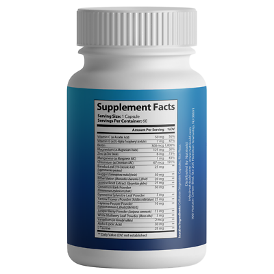 Blood Sugar Premier Promote Healthy Blood Glucose 2 Bottles 120 
