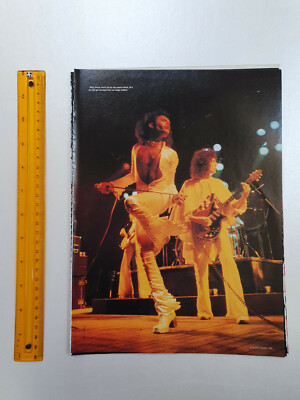 FREDDY MURCURY / QUEEN  - 2001 - MUSIC ADVERT POSTER 12 x 9 in WALL ART