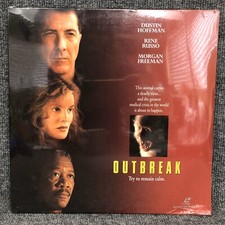 Outbreak Widescreen Edition Laserdisc Extended Play Dustin Hoffman New  Sealed