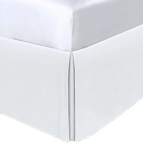 King White Bed Skirts