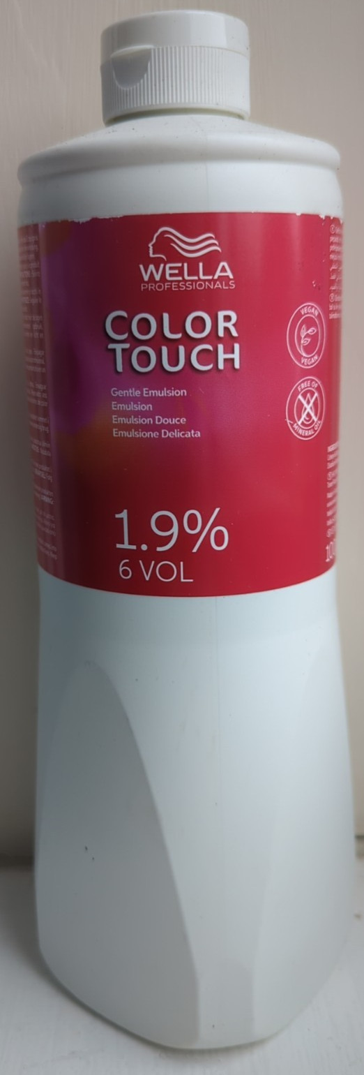 Wella Color Touch Creme Lotion 6 Vol (1.9%) 1000ml - New