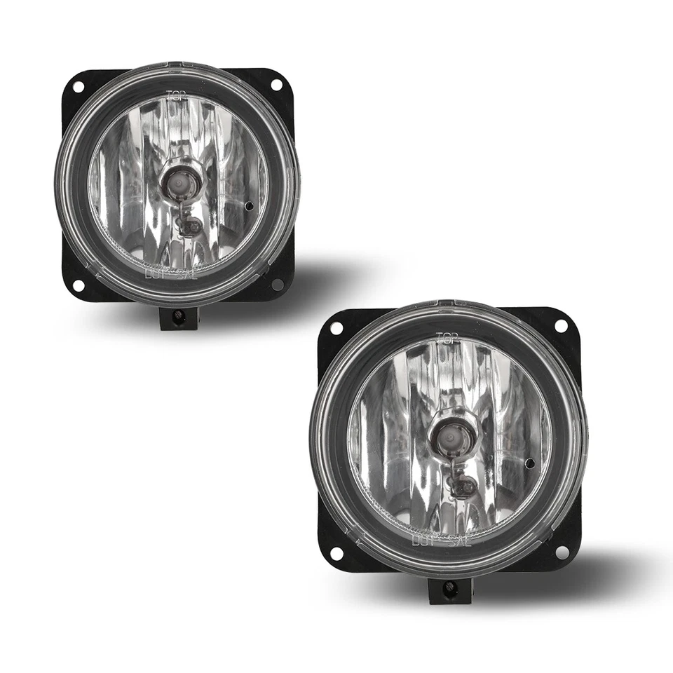 Fog lights Pair For 2002 2003 2004 Ford Focus Bumper Driving Lamps Left+Right - Image 2 of 4