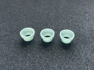 3 Stück Tastatur Druckgummi   für Commodore AMIGA 2000 Tastaturen Farbe: türkis