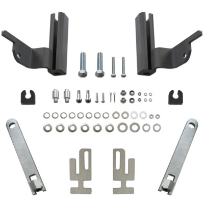 Mounting Brackets Set For Kenworth T680 2022-2023 Semi Truck Deer Bumper Guard