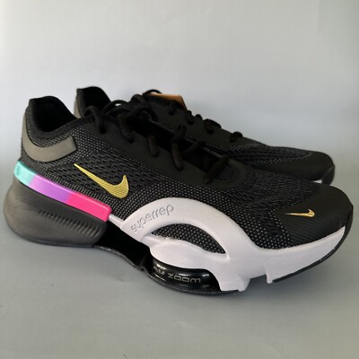 nike superrep black and gold