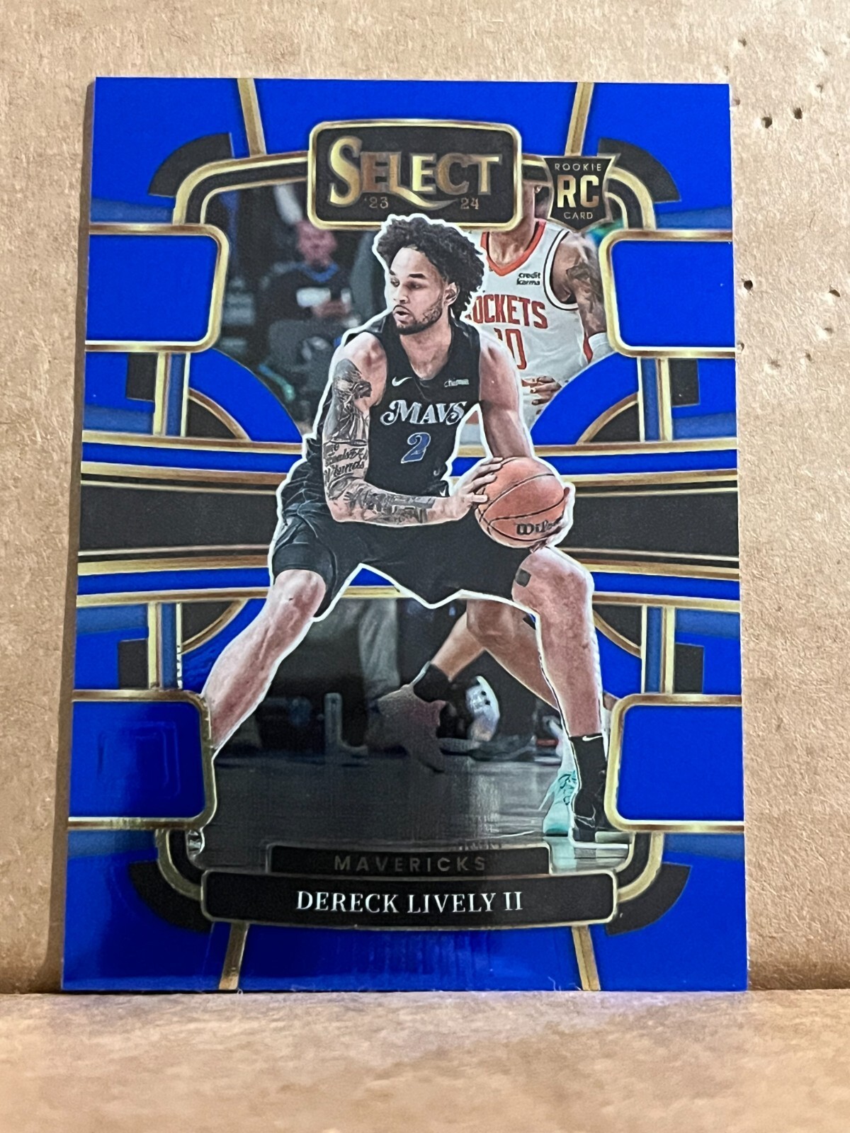 Dereck Lively II 2023-24 NBA Panini Select Blue Concourse Rookie RC #76