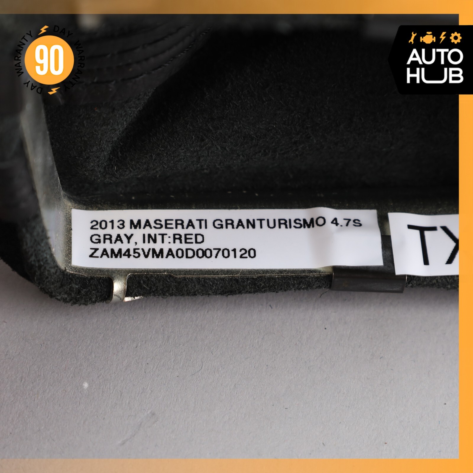 Maserati GranTurismo S Automatic Transmission Gear Shifter Knob Boot Cover OEM