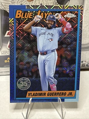 2025 Topps Series 1 VLADIMIR GUERRERO JR Chrome Silver Pack Mojo #T90C-30 JAYS