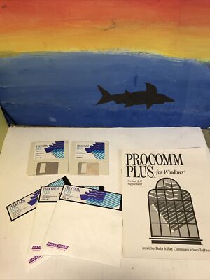 Procomm plus for windows in 1.44/3.25 inch floppy disks | eBay
