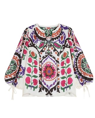 Ba&sh Balloon Sleeve Blouse