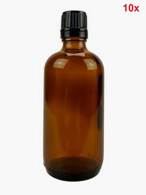 Sala Braunglasflasche DIN 18 Mit Pipette - 10ml Tropfflasche Für Öle