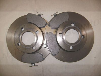 Bremsbeläge Bremsscheiben front vorne für Justy Suzuki Swift II 1,0 1,3 ab 1996-