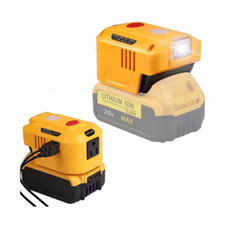 For Dewalt Battery Power Inverter DC/18-20V To AC/110V Dual USB
