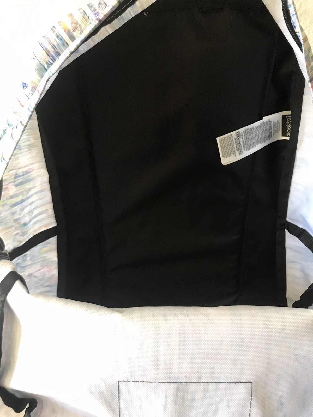 JANSPORT SUPERBREAK ONE MULTICOLORED CRYSTAL PALACE SCHOOL/TRAVEL BACKPACK NWT image 7