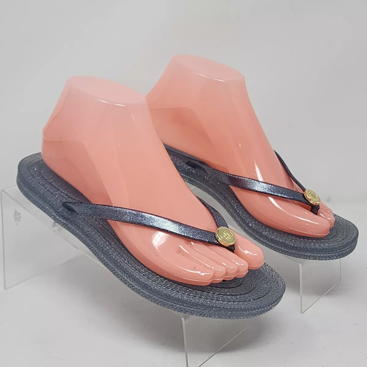 Tommy hilfiger wedge flip flops womens discount