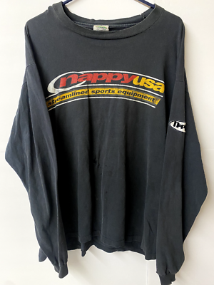 Vintage Rap HIP HOP NAPPY Distressed Thrashed Sports Equipment