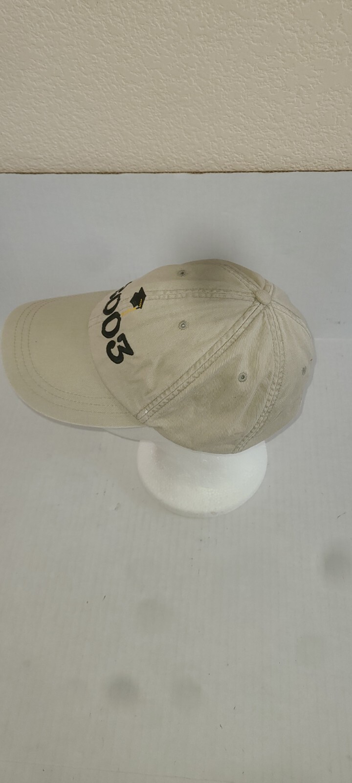 2003 Graduation Baseball Hat Adjustable Leather S… - image 2