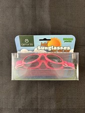 Optix 55 Baby Sunglasses With Strap Protection Flexible Frame Pink New