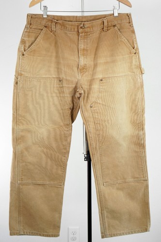 Vintage CARHARTT B01 Brown Dungaree Fit 