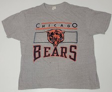Vintage 80s Champion Single Stitch Made In USA Chicago Bears T shirt XL VTG NFL