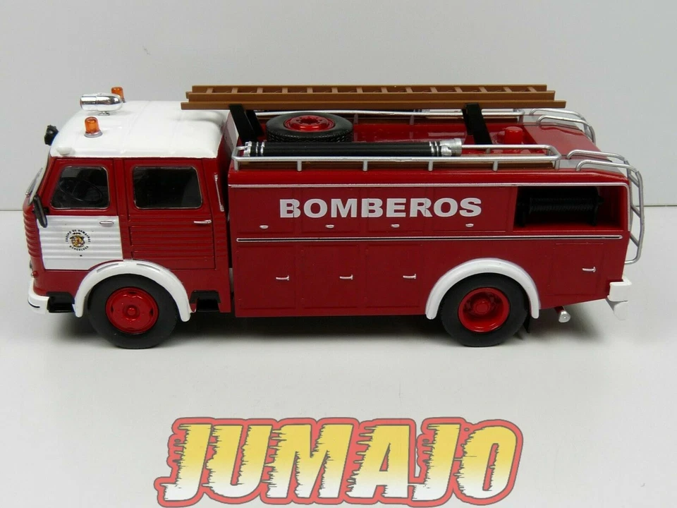 CPI6 camion POMPIER 1/43 Hachette Autopompa Pegaso 1091/1 Espagne 1963 Barcelona - Photo 2/4