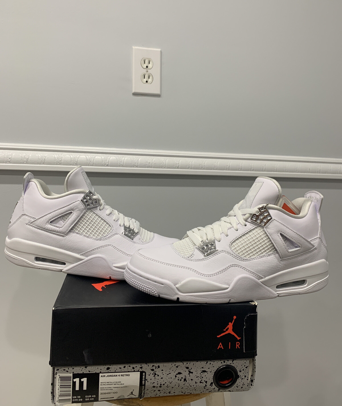 jordan 4 pure money used